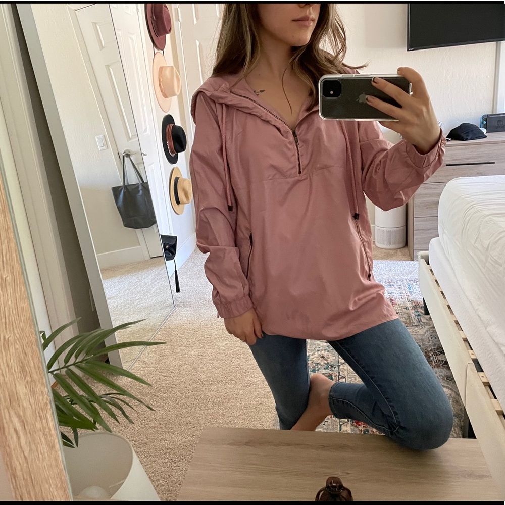 Pink Windbreaker